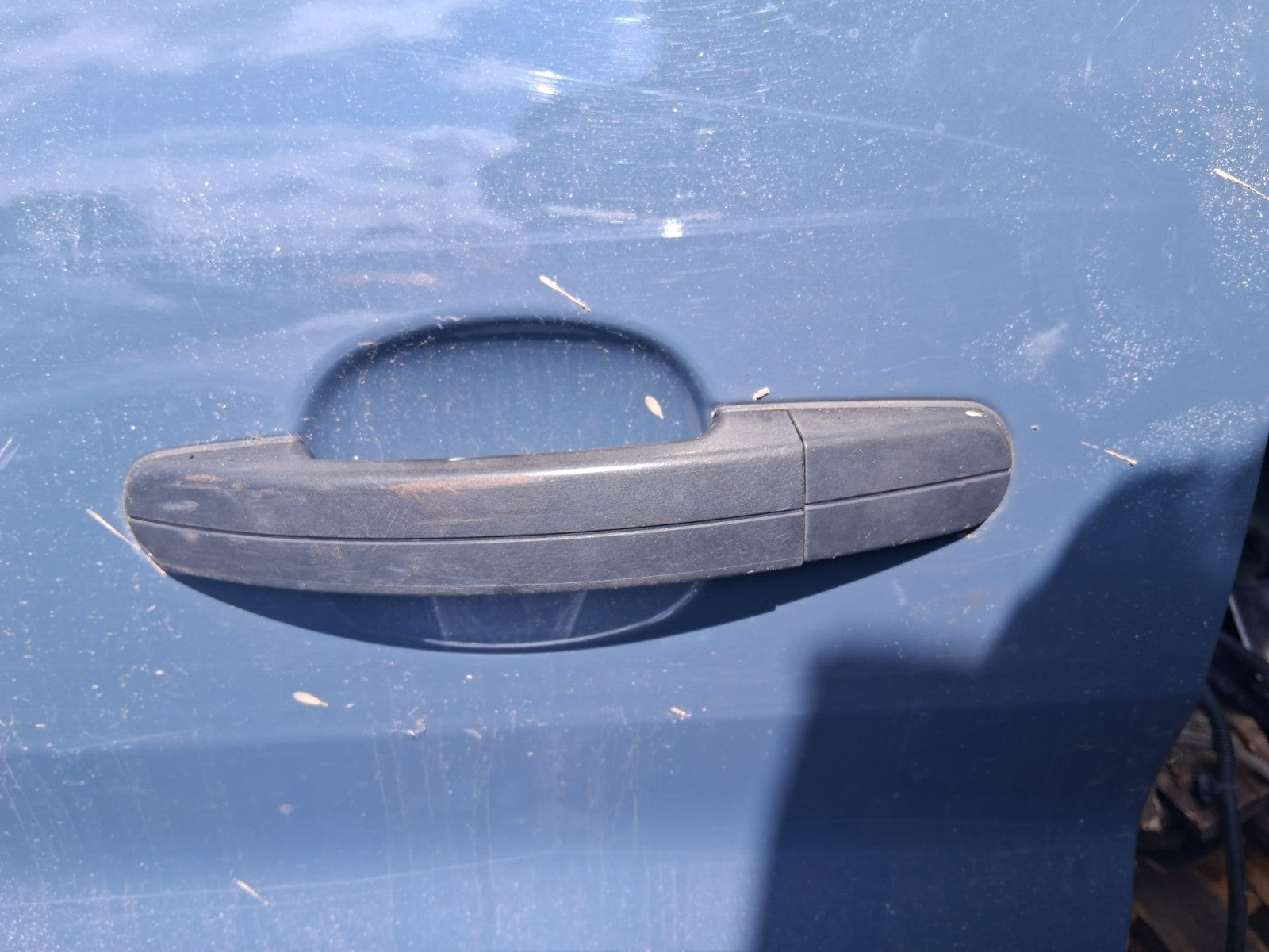 2021 FORD TRANSIT MK8 NSF PASSENGER SIDE FRONT EXTERIOR DOOR HANDLE