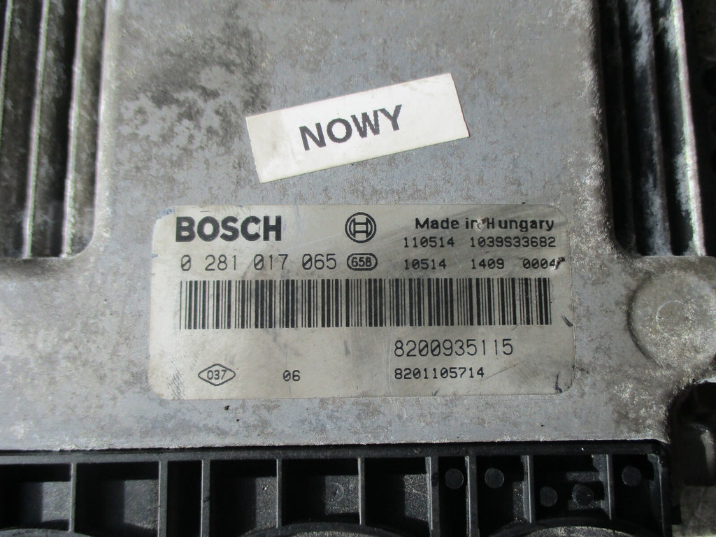 VAUXHALL VIVARO 2.0 DIESEL 2011 ENGINE CONTROL UNIT ECU 8201105714