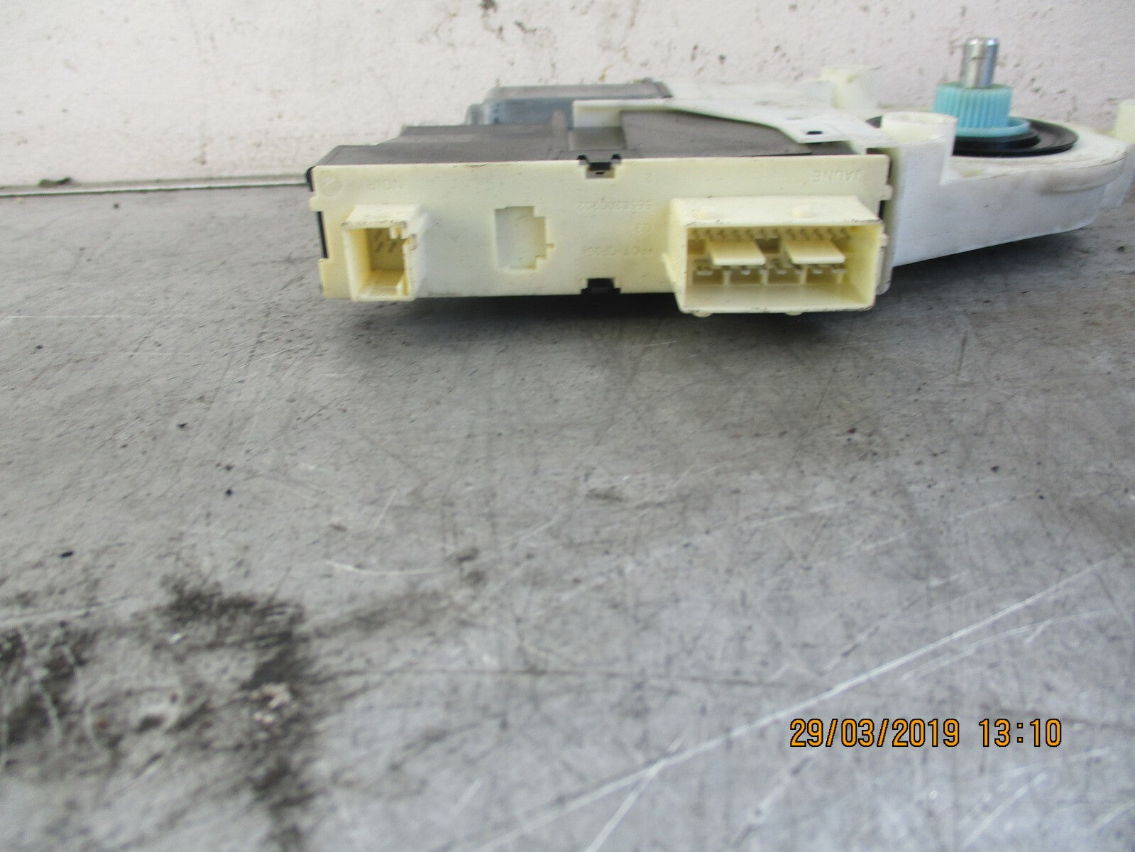PEUGEOT 307 2005 OSF DRIVER SIDE FRONT WINDOW REGULATOR 9649911480