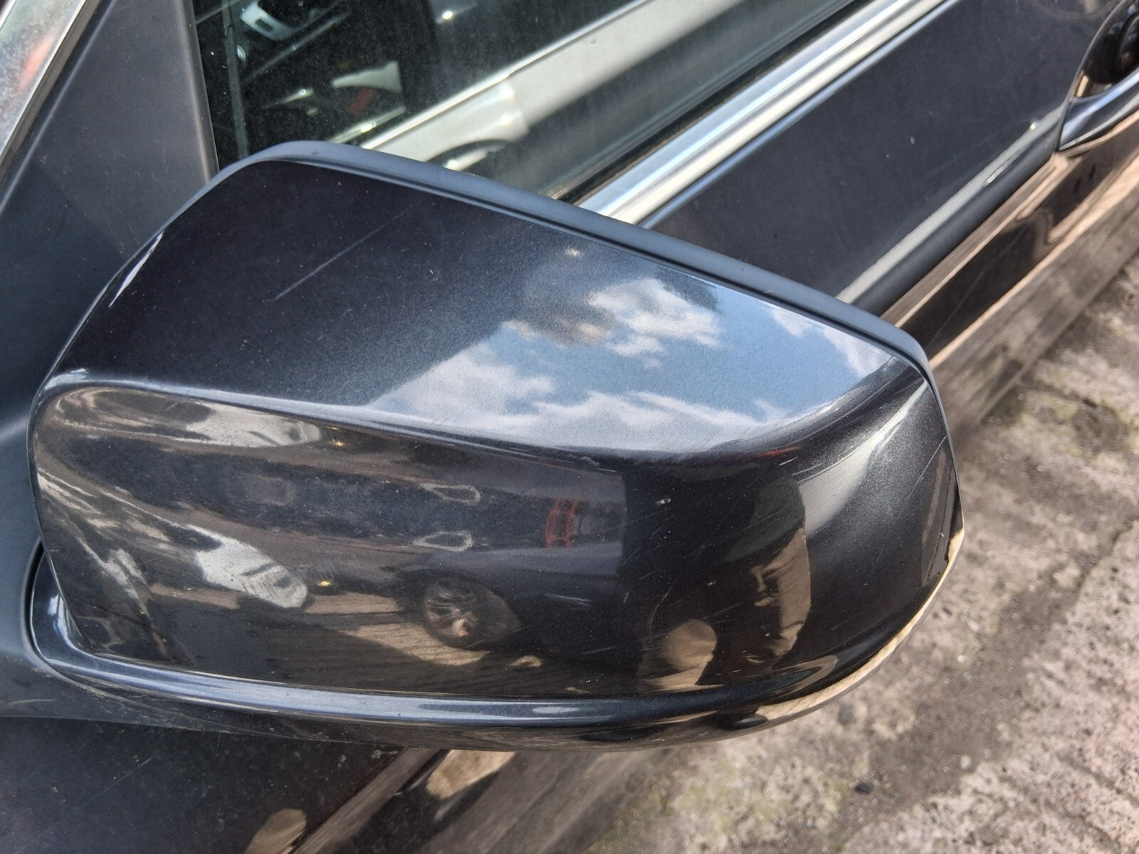 2012 BMW 5 SERIES F10 NSF PASSENGER SIDE LEFT ELECTRIC WING MIRROR GREY