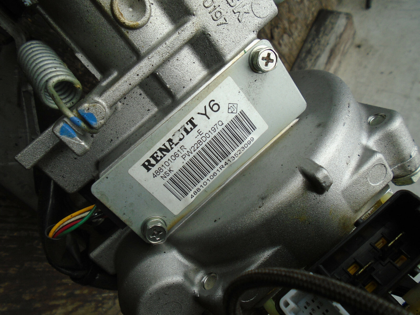 RENAULT MEGANE MK3 2013 ELECTRONIC POWER STEERING COLUMN 488101061R