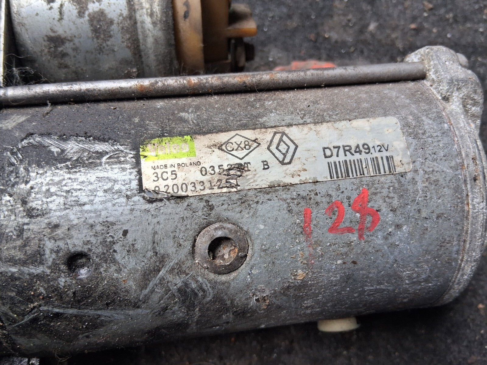 2005 RENAULT MEGANE MK2 1.5 DIESEL STARTER MOTOR 7700116282