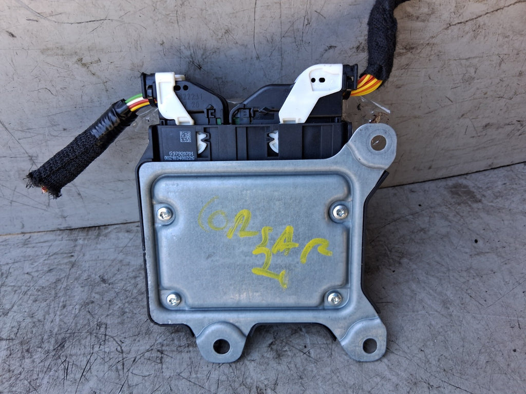 VAUXHALL CORSA F 2021 AIRBAG SRS CONTROL MODULE UNIT 9823741380