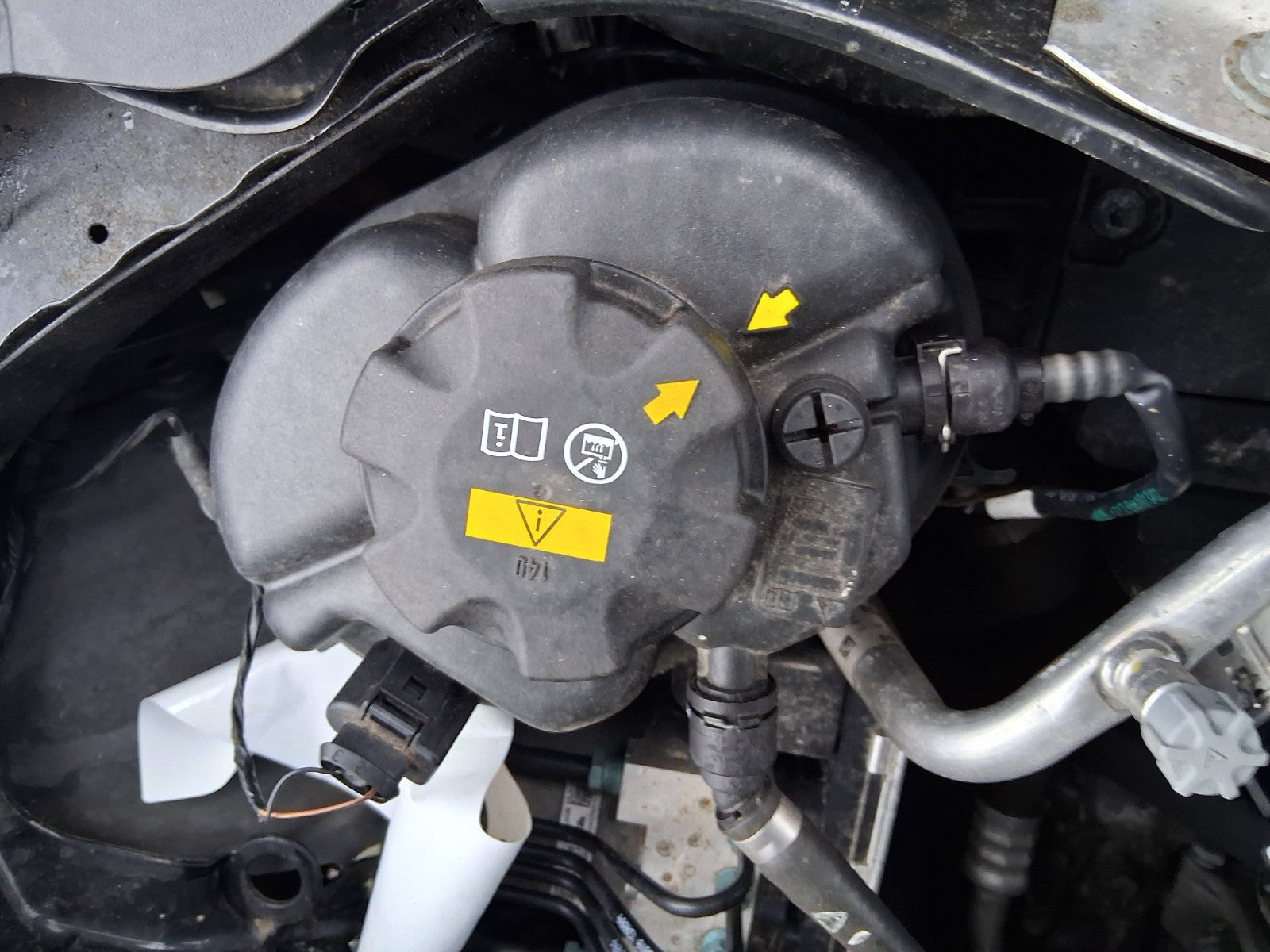 BMW 3 SERIES G20 2019 COOLANT WATER EXPANSION OVERFLOW TANK