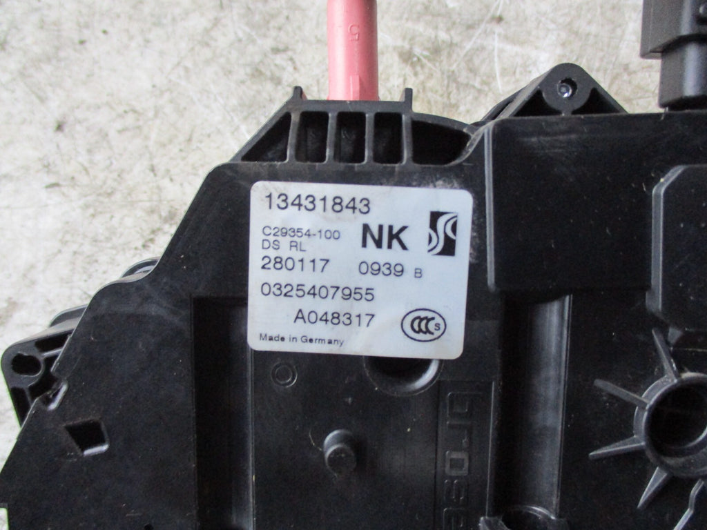 VAUXHALL CORSA E 2017 NSF PASSENGER FRONT SIDE DOOR LOCK  13431843