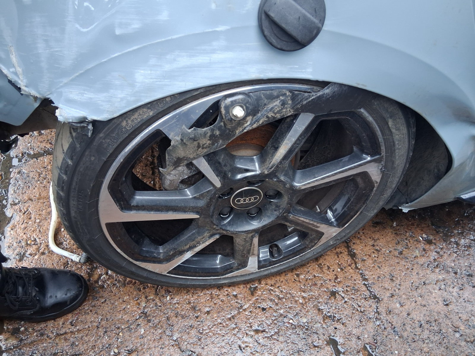 2025 AUDI A1 S LINE MK2 GB 18 INCH ALLOY WHEEL WITH TYRE 215/40R18