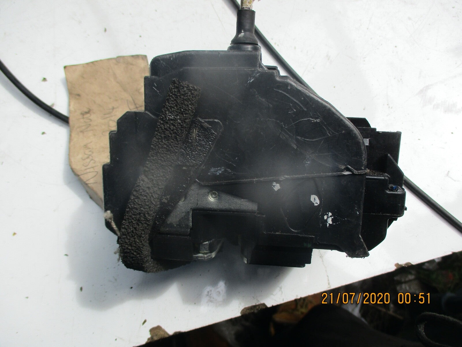 NISSAN NOTE E12 2014 NEAR SIDE FRONT DOOR LOCK MECHANISM MECH
