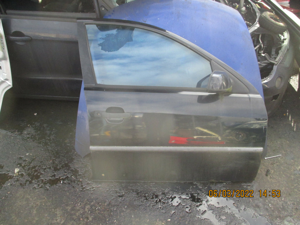 FORD MONDEO 2003 MK3 OSF FRONT DRIVER SIDE COMPLETE DOOR BLACK