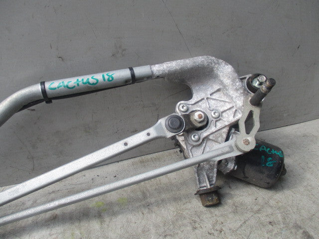 2018 CITROEN CACTUS C4 MK1  1.2 PETROL FRONT WINDSCREEN WIPER MOTOR 9801001180
