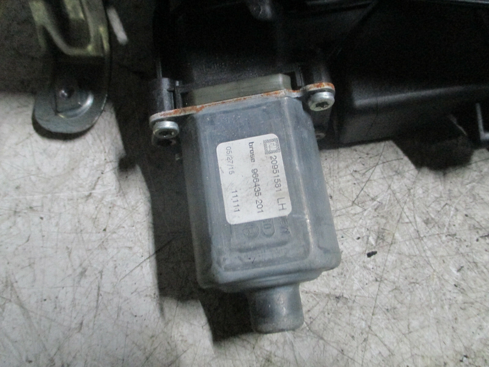 VAUXHALL ASTRA GTC 2016 3 DOOR NS PASSENGER SIDE WINDOW MOTOR REGULATOR