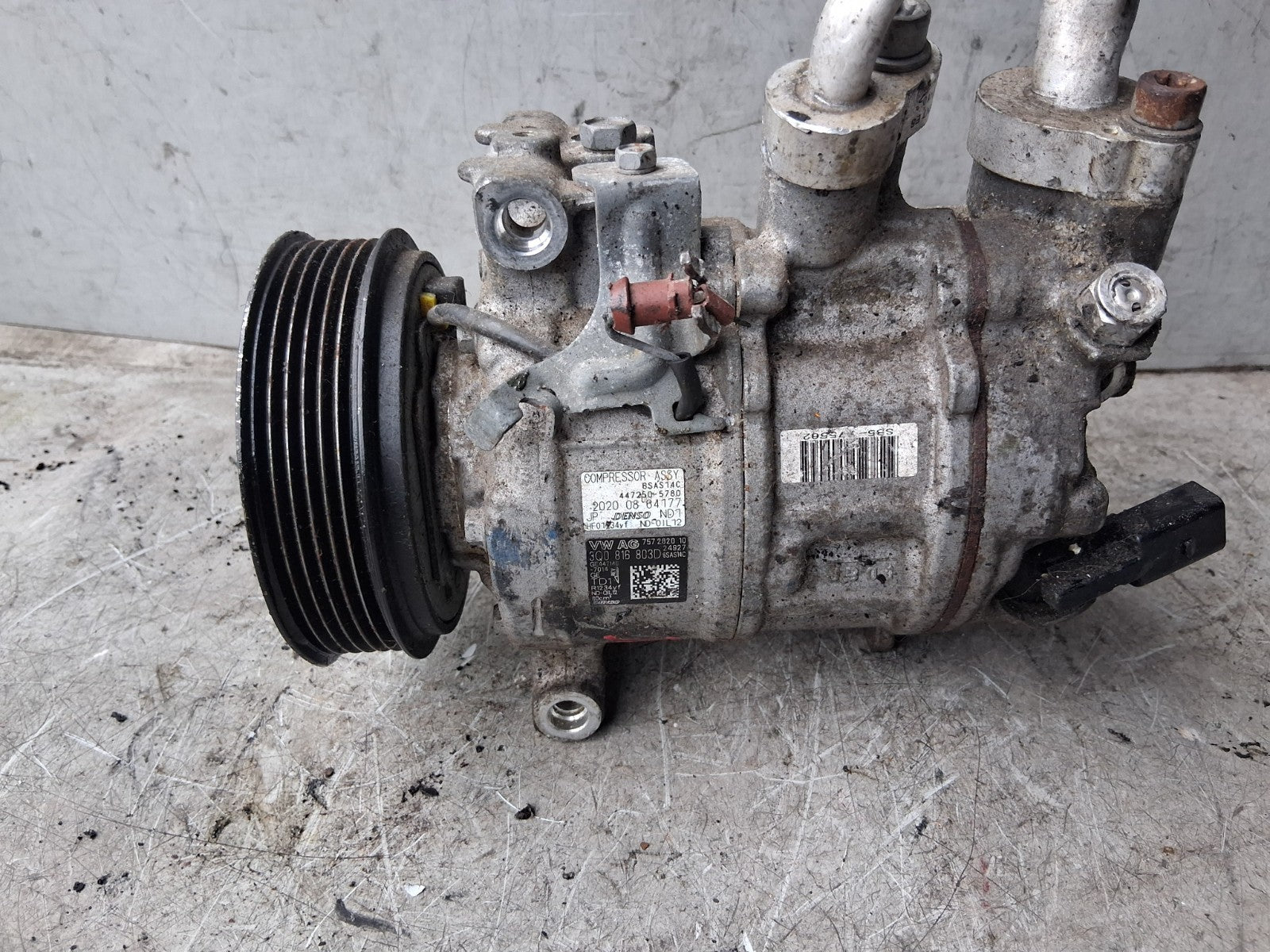 SEAT IBIZA MK5 2018 6F KJ AC AIR CON COMPRESSOR PUMP 3Q0816803D