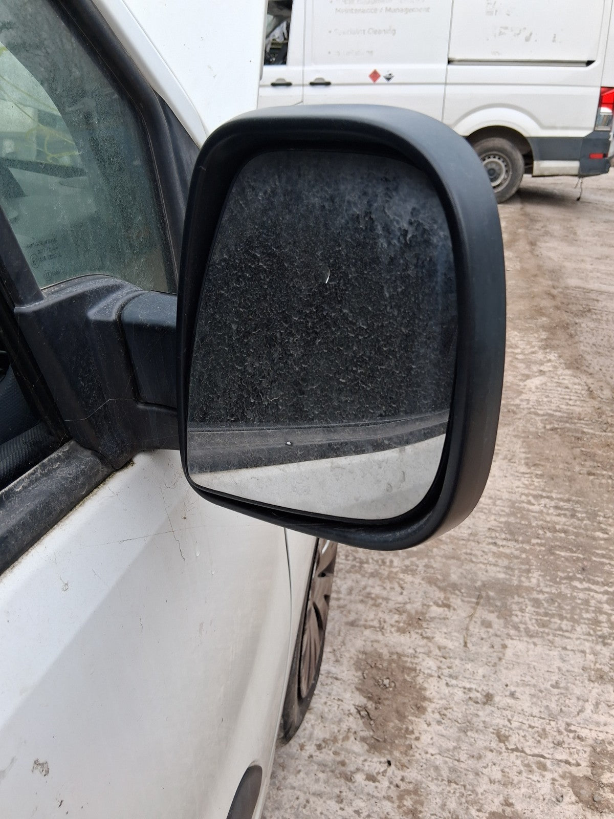 2017 CITROEN BERLINGO MK2 OSF DRIVER SIDE FRONT RIGHT WING MIRROR BLACK