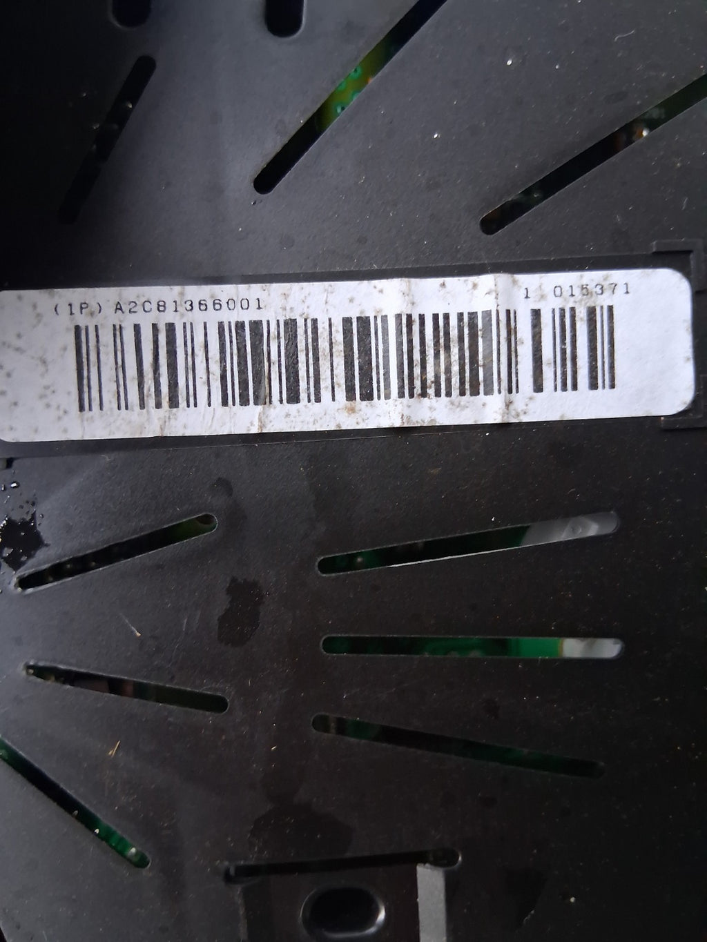 2015 VAUXHALL ADAM SPEEDOMETER INSTRUMENT CLUSTER A2C81366001