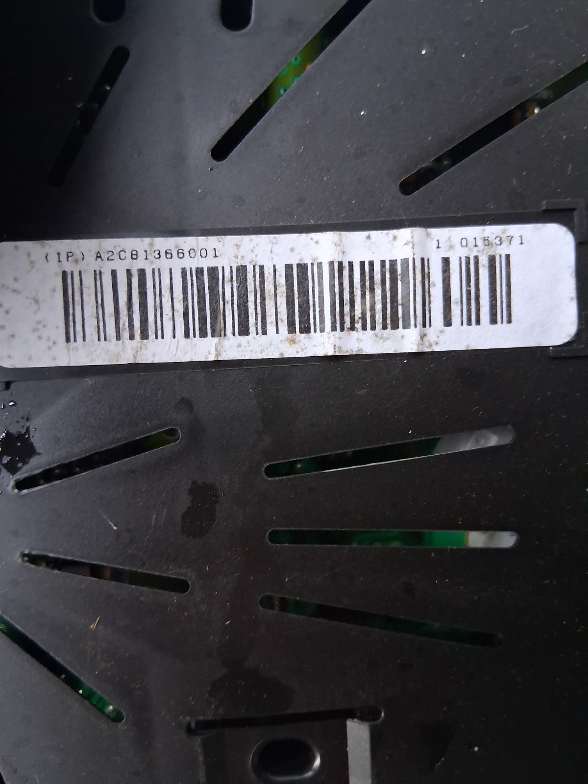 2015 VAUXHALL ADAM SPEEDOMETER INSTRUMENT CLUSTER A2C81366001
