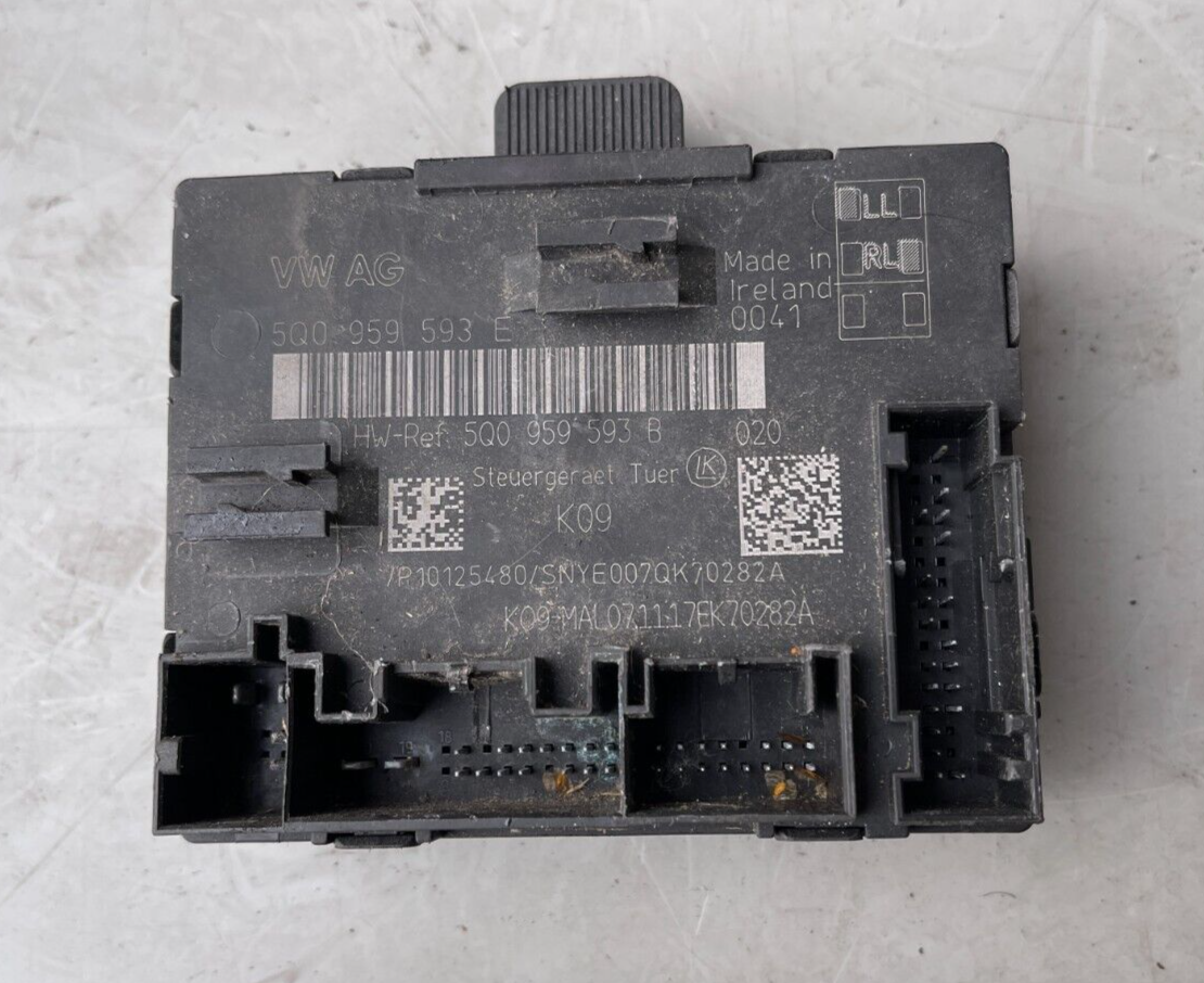 VW VOLKSWAGEN GOLF PASSENGER SIDE DOOR CONTROL MODULE 5Q0959593E