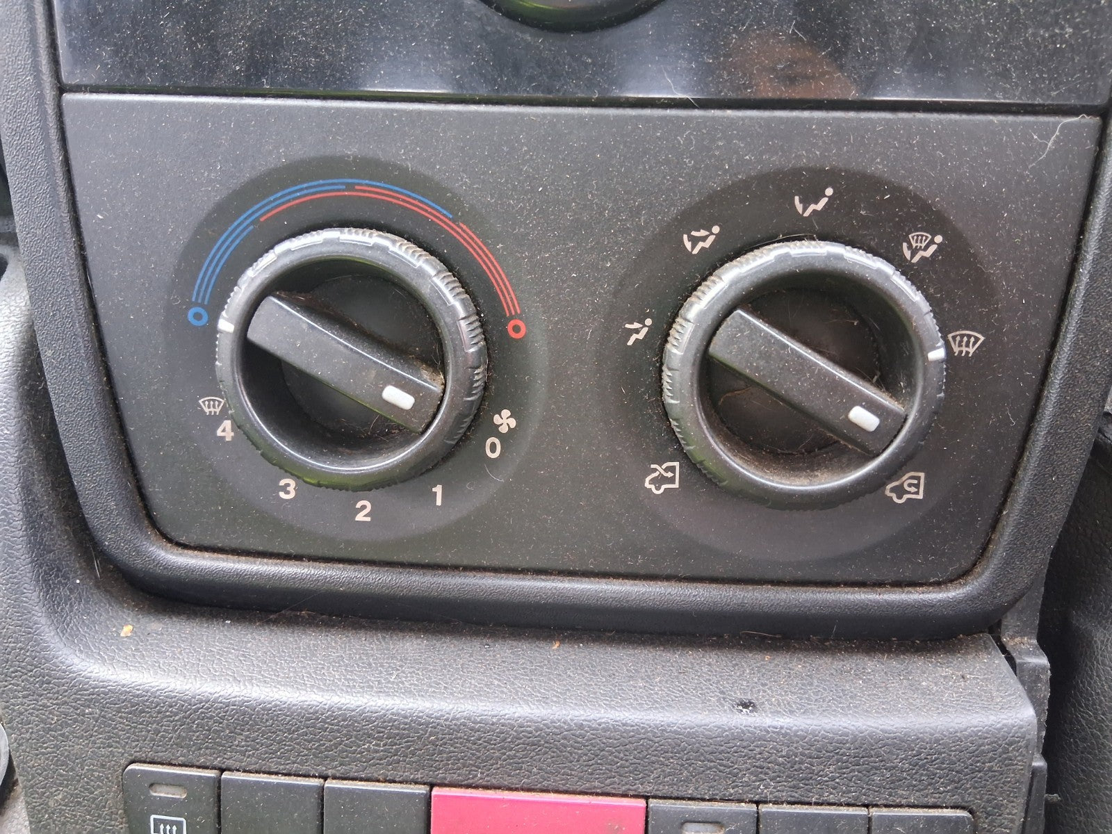 2014 CITROEN RELAY MK3 HEATER CLIMATE CONTROL SWITCH