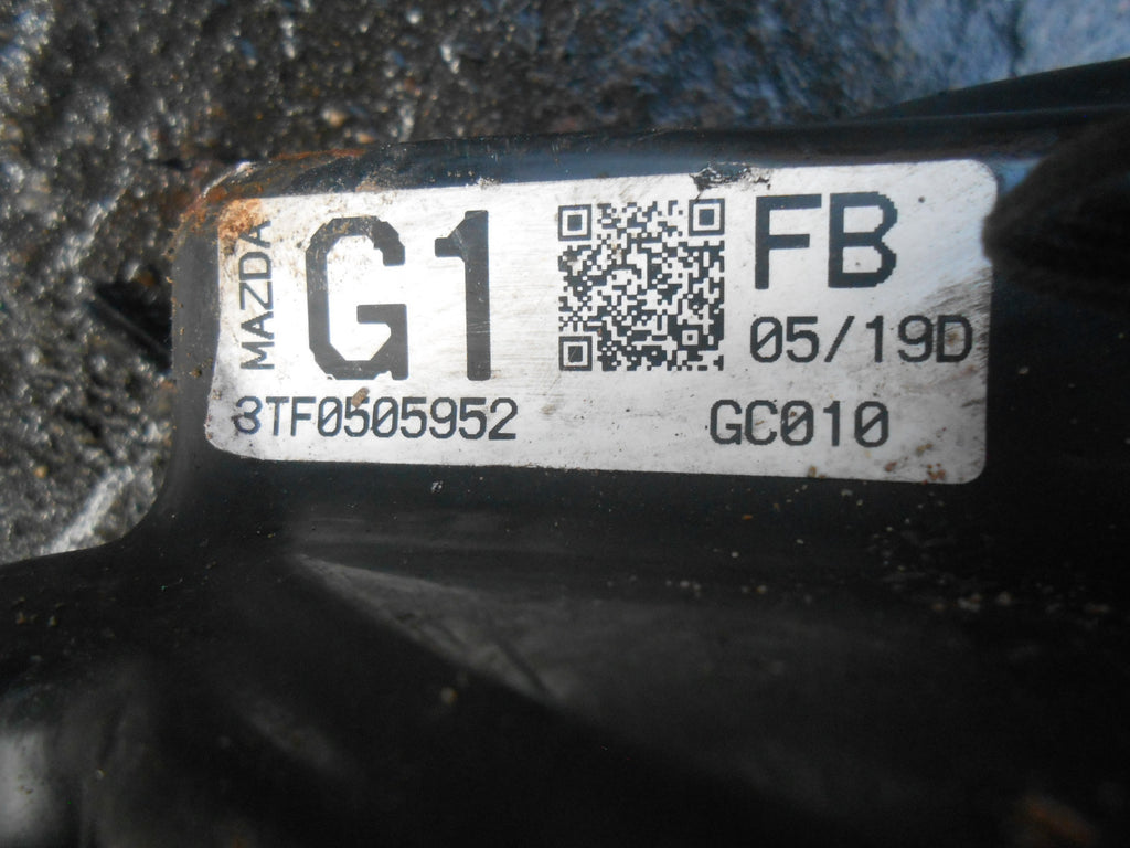 MAZDA 6 GG GY 2003 1.8 16V (L8) 5 SPEED MANUAL GEARBOX 3E17B G101 G1 3TF0505952