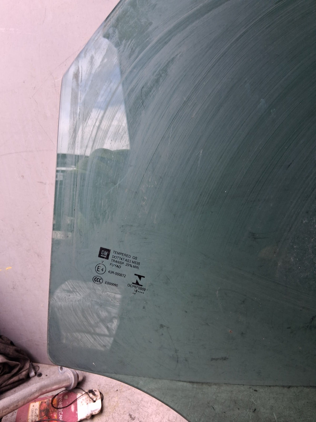 VAUXHALL CROSSLAND X 2018 NSR PASSENGER SIDE REAR LEFT WINDOW GLASS