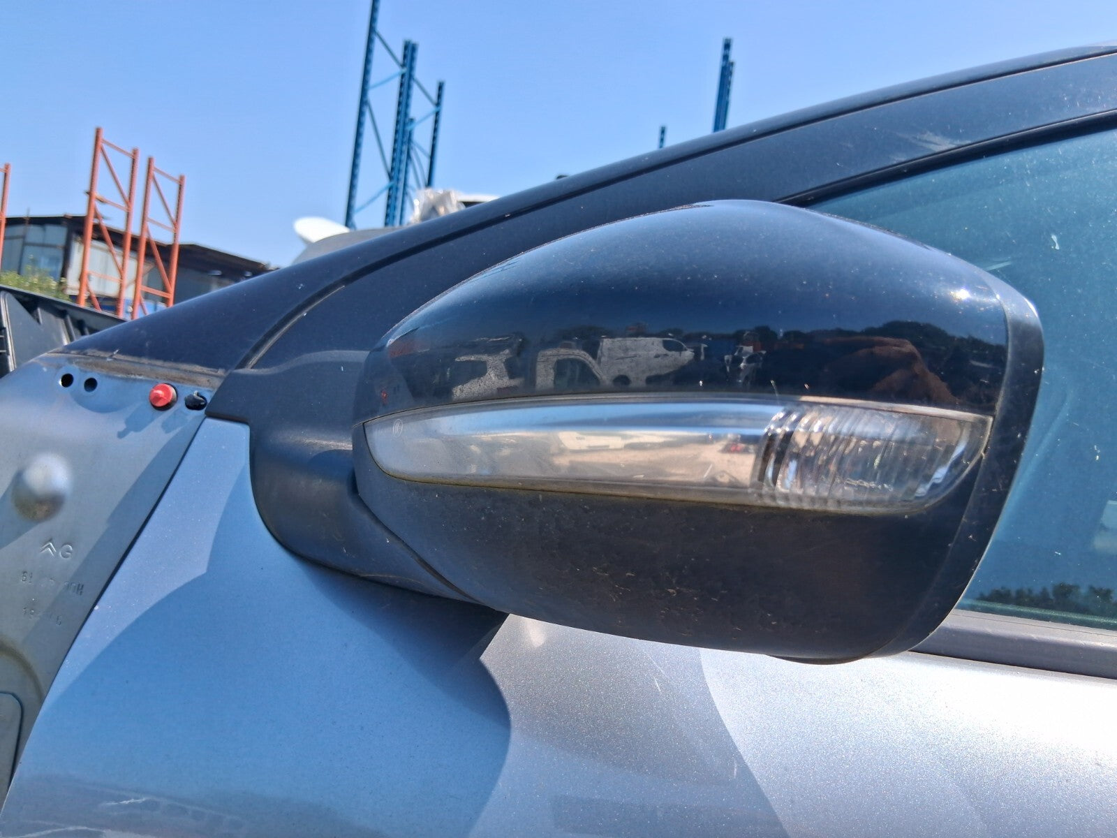 2020 CITROEN C4 CACTUS NSF PASSENGER SIDE FRONT LEFT ELECTRIC WING MIRROR BLACK