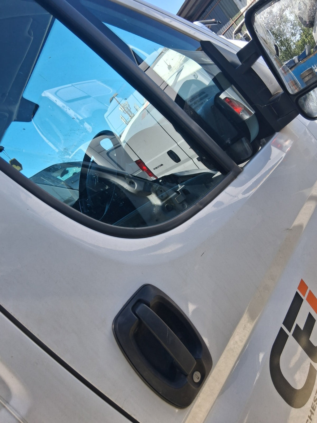 2021 CITROEN RELAY MK3 OSF DRIVER SIDE FRONT BARE DOOR WHITE
