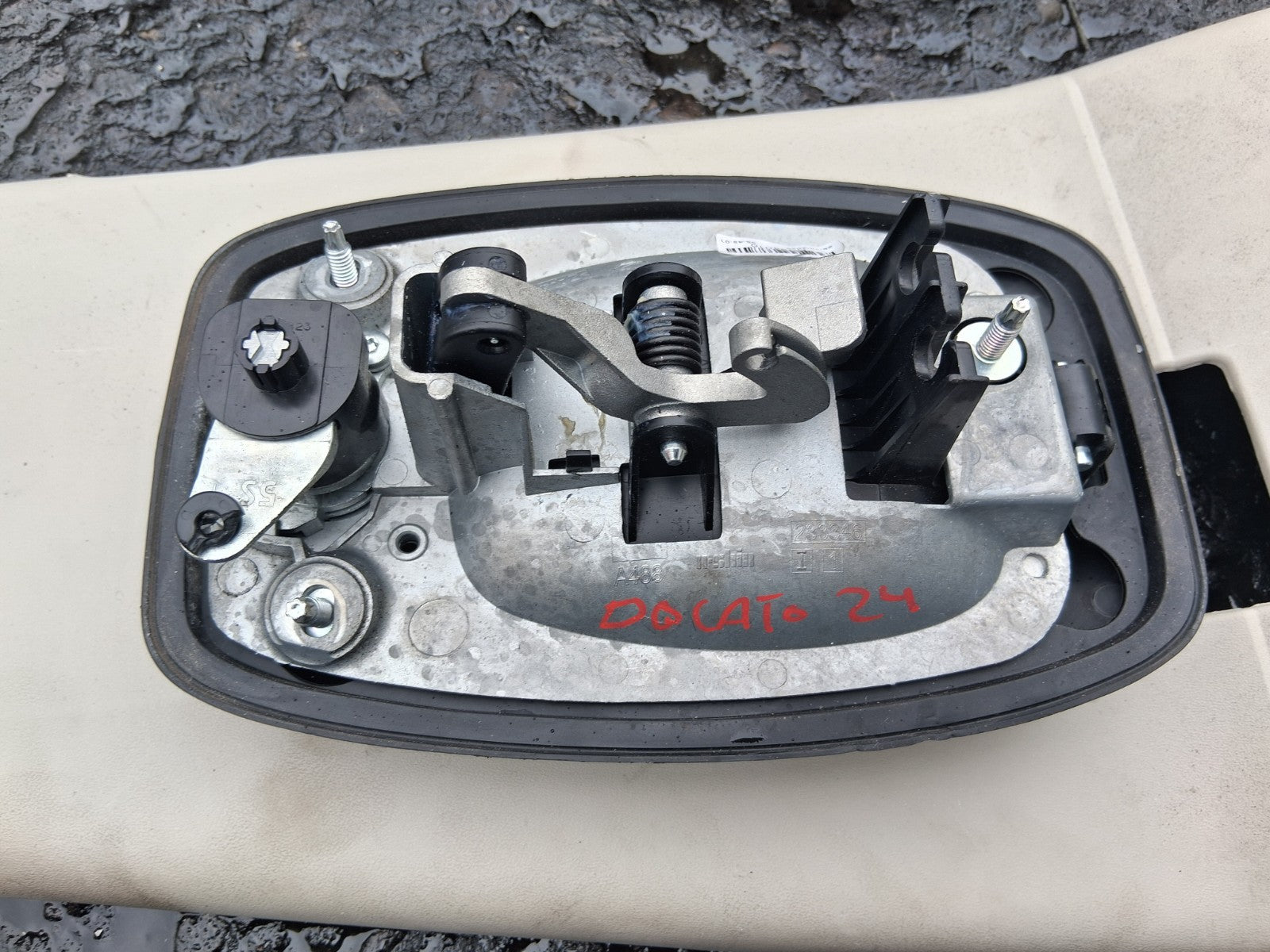 2024 FIAT DUCATO MK3 FACELIFT OSF DRIVER SIDE FRONT EXTERIOR DOOR HANDLE 233346