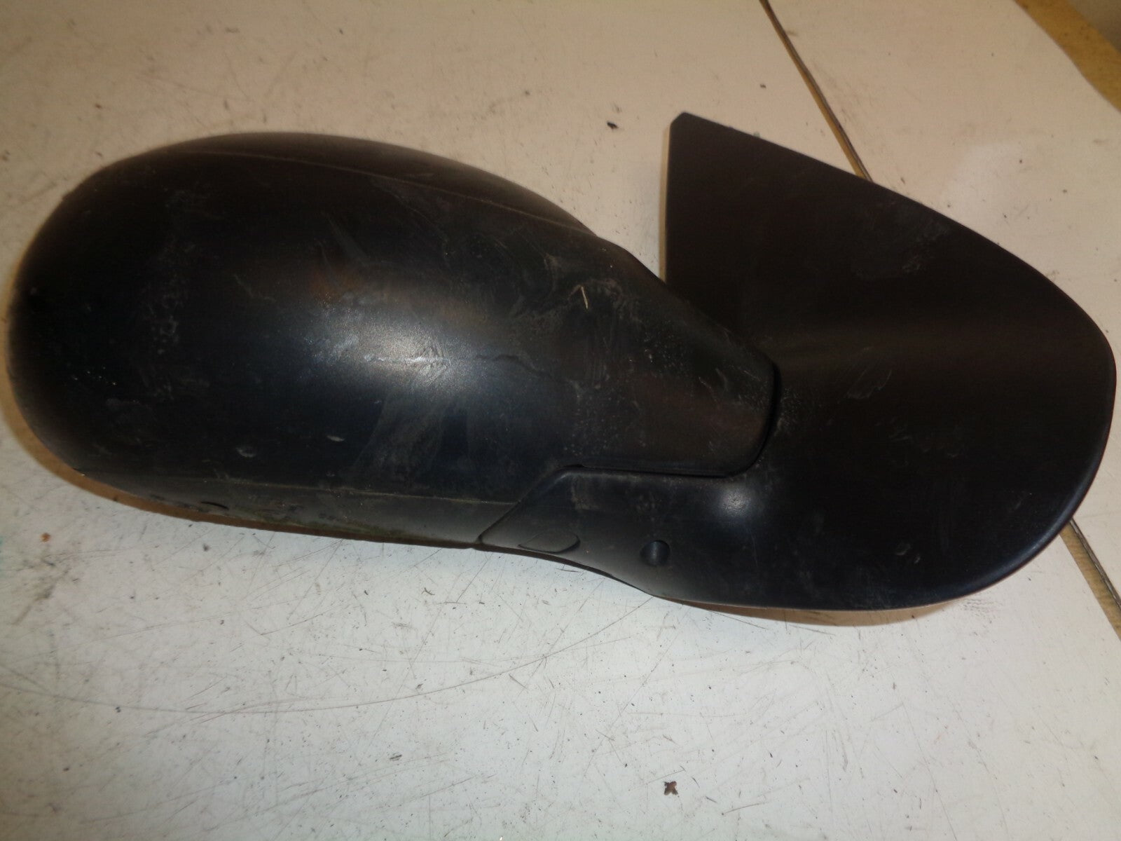 PEUGEOT 206 2001 OS DRIVER SIDE WING MIRROR BLACK