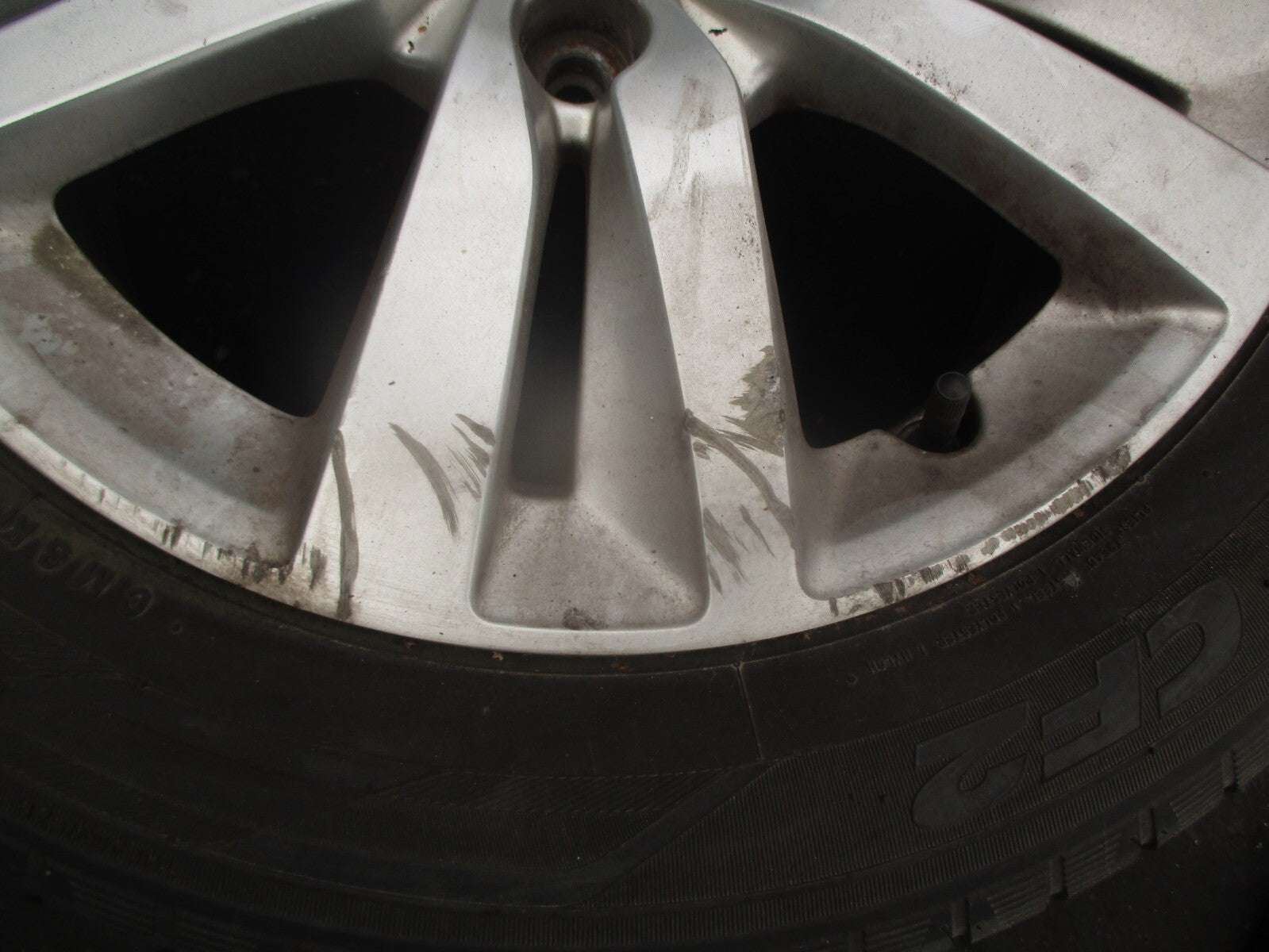 2014 PEUGEOT 308 MK2 16 INCH ALLOY WHEEL WITH TYRE 205/55R16 REF 4