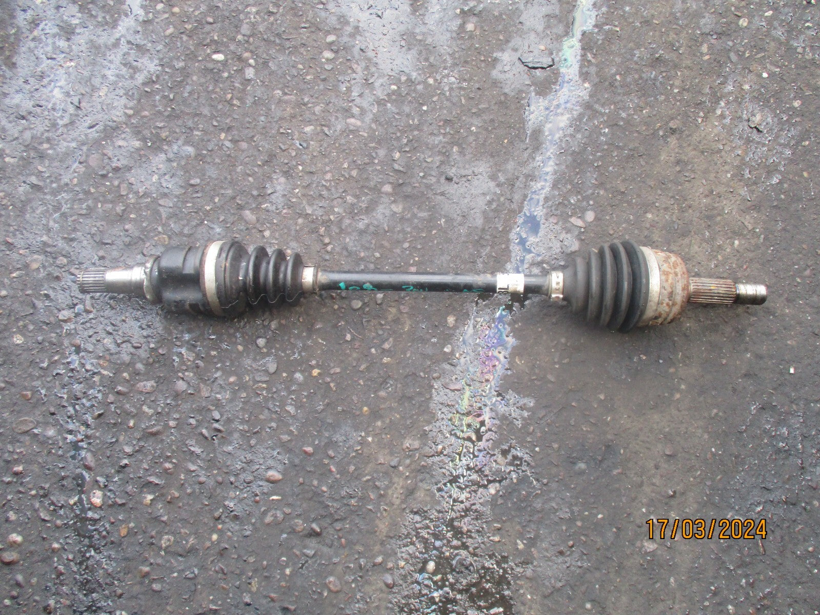 PEUGEOT 108 2016 1.0 PETROL NSF PASSENGER SIDE FRONT DRIVESHAFT 434200H040