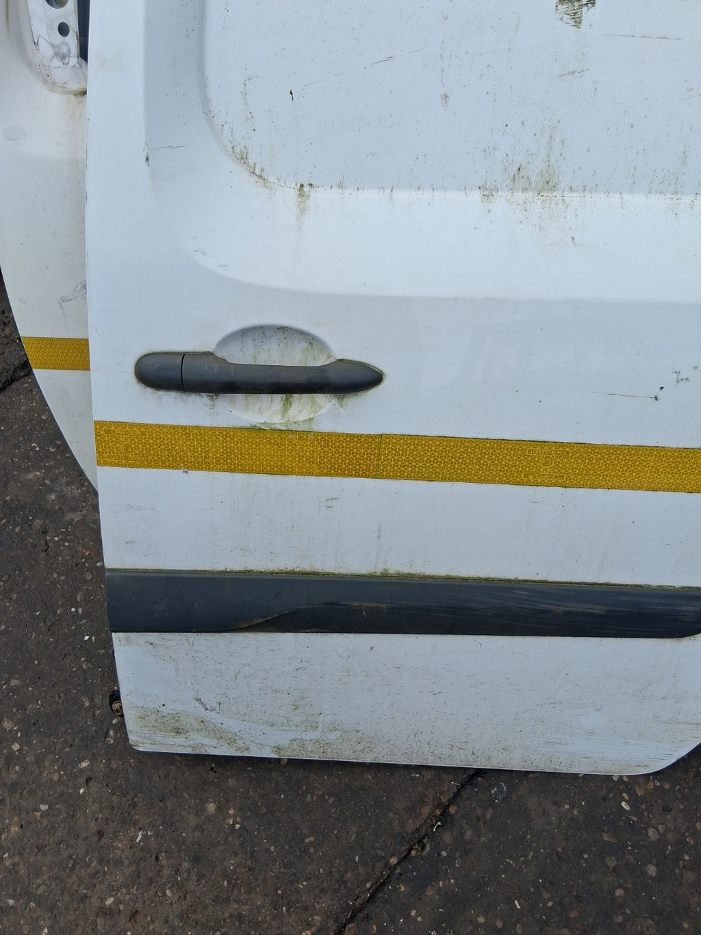 2018 MERCEDES-BENZ CITAN W415 NS PASSENGER SIDE SLIDING COMPLETE DOOR WHITE