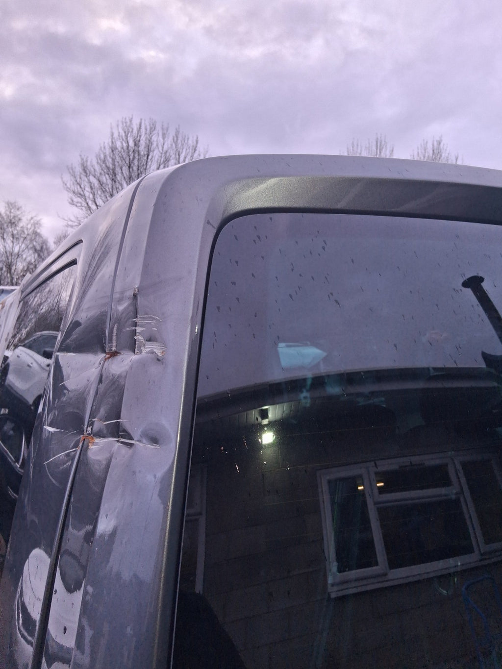 2023 VOLKSWAGEN CARAVELLE T6.1 BARE REAR TAILGATE BOOTLID REAR DOOR GREY