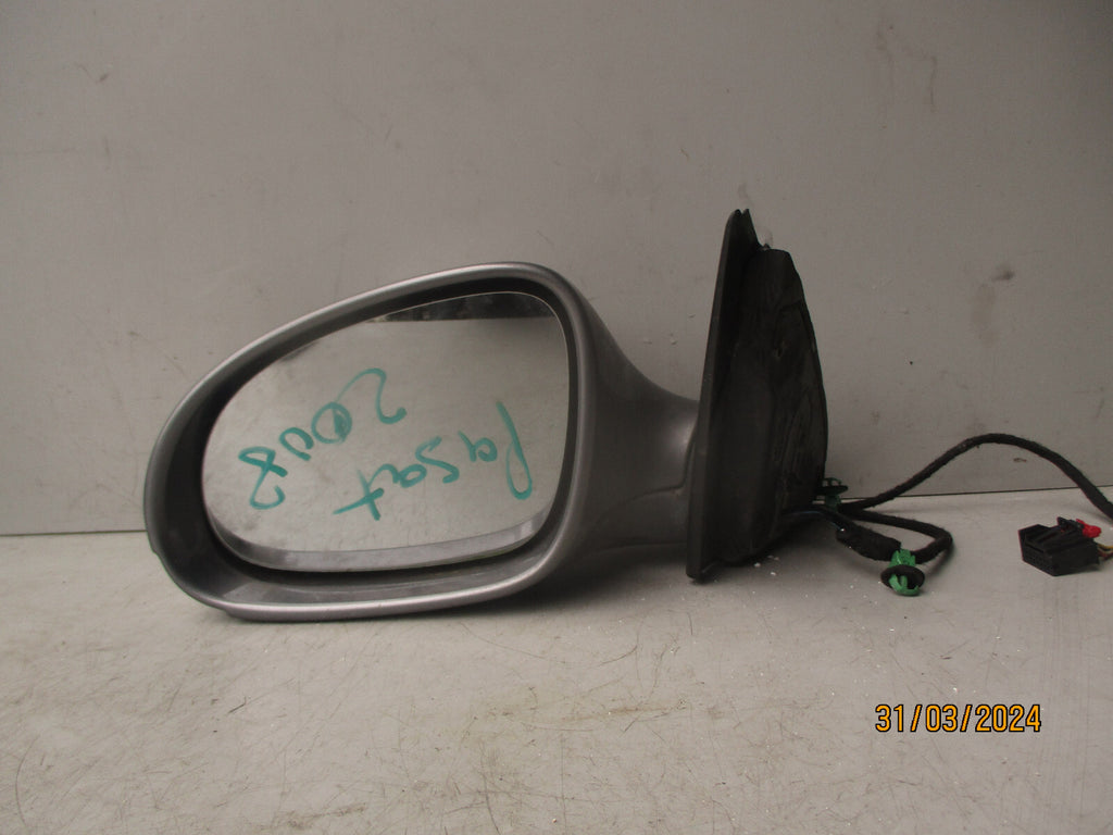 2008 VOLKSWAGEN PASSAT NSF PASSENGER SIDE LEFT FRONT WING MIRROR 3C0857933