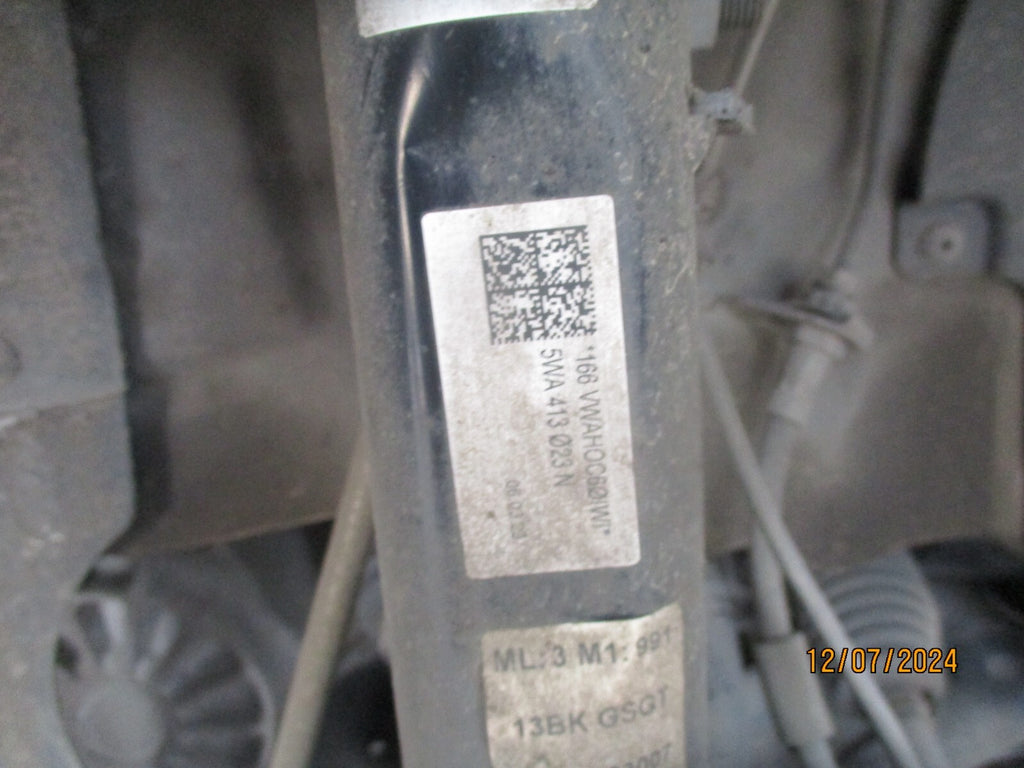 2023 VW VOLKSWAGEN GOLF MK8 1.5 PETROL NSF PASSENGER SHOCK ABSORBER 5WA413023N