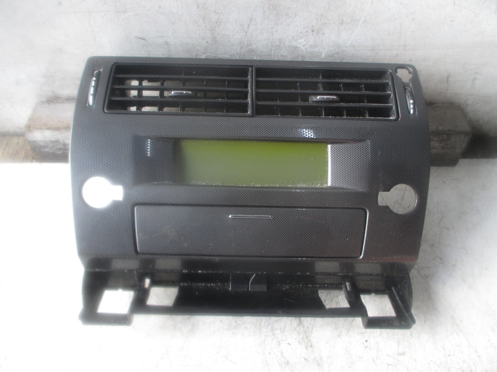 2009 CITROEN C4 MIDDLE DASH CLOCK DISPLAY 9665614780