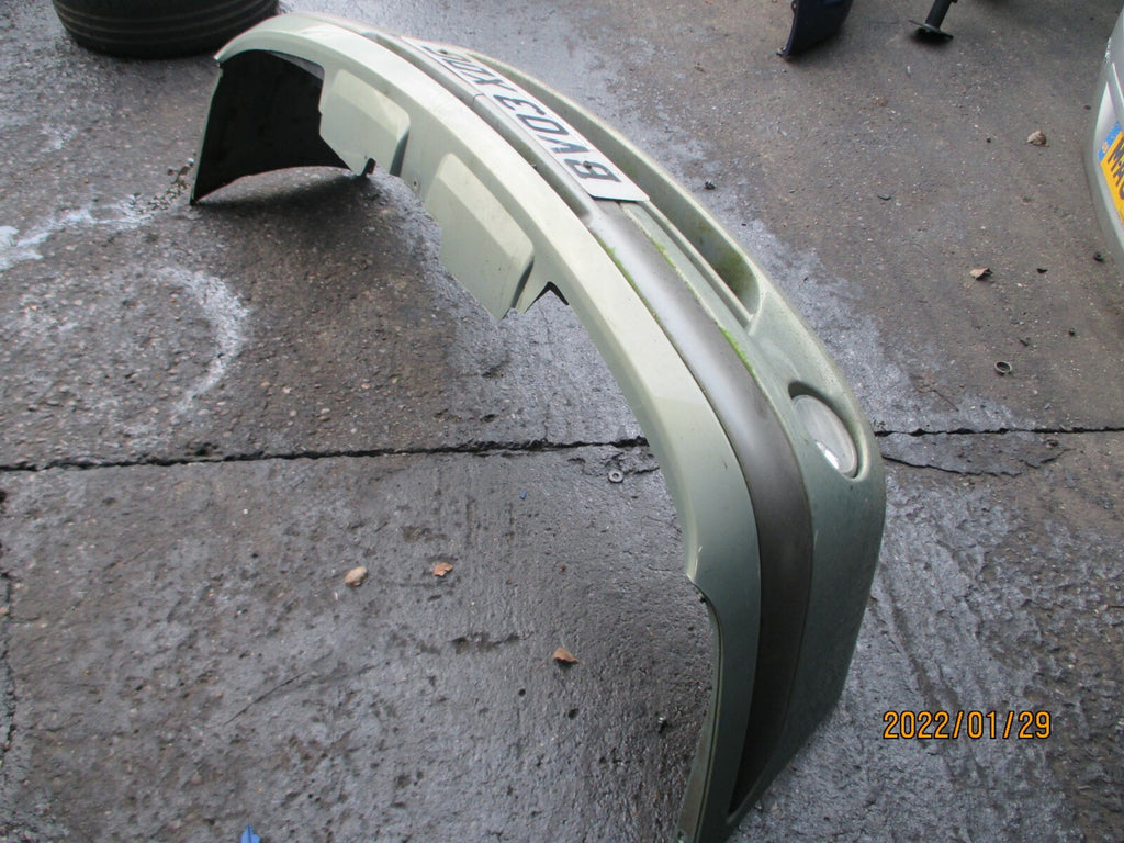 RENAULT MEGANE SCENIC 2003 FRONT COMPLETE BUMPER BEIGE