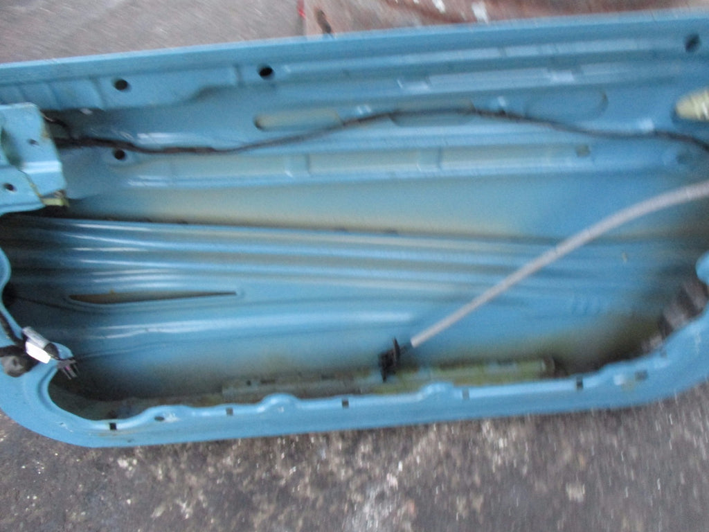BMW MINI R56 2007 OS DRIVER BARE DOOR SHELL PANEL EXTERIOR HANDLE A74/5 BLUE