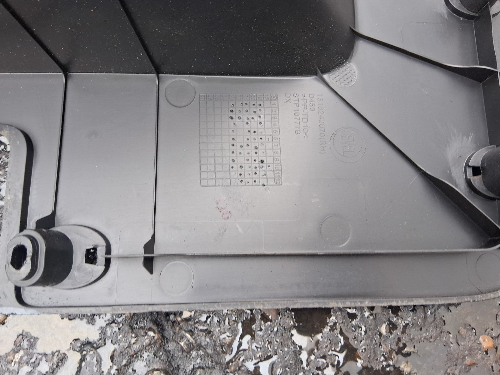 2024 FIAT DUCATO MK3 OSF DRIVER SIDE FRONT RIGHT INNER DOOR STEP 1316242070
