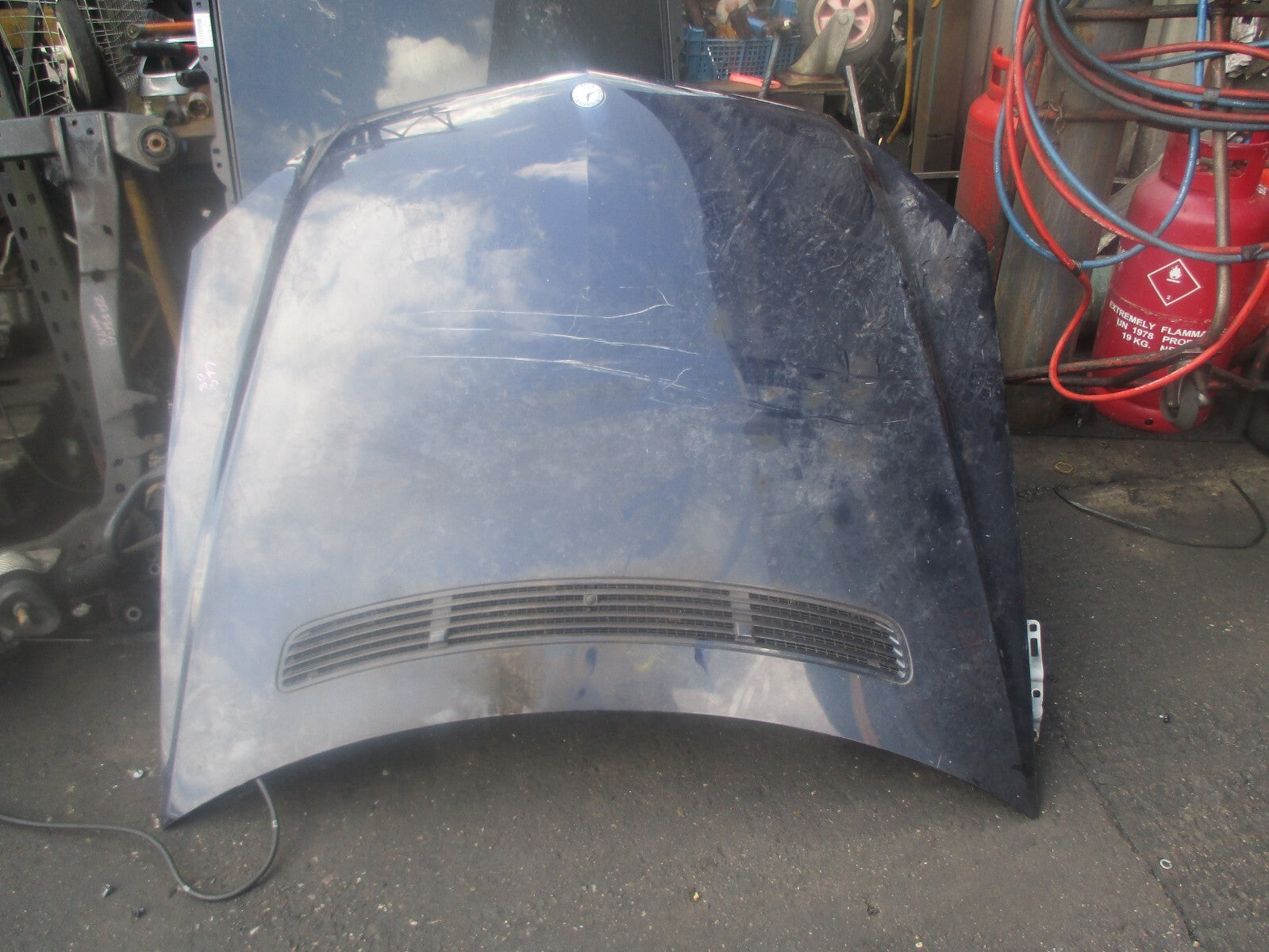 2008 MERCEDES BENZ CLC C203 FRONT BONNET PANEL BLUE C359