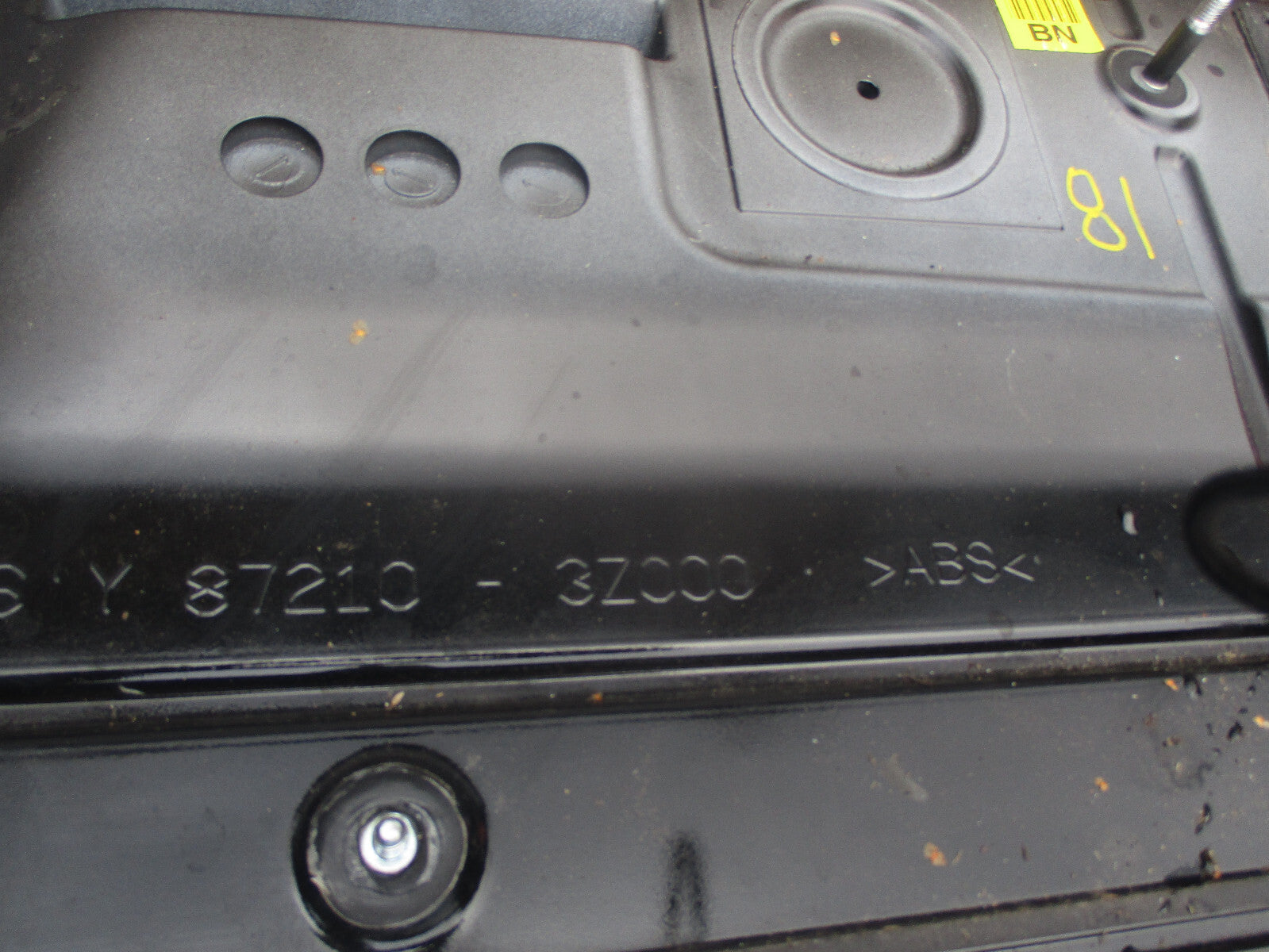 HYUNDAI I40 2015 ESTATE TAILGATE BOOT LID SPOILER 872103Z000