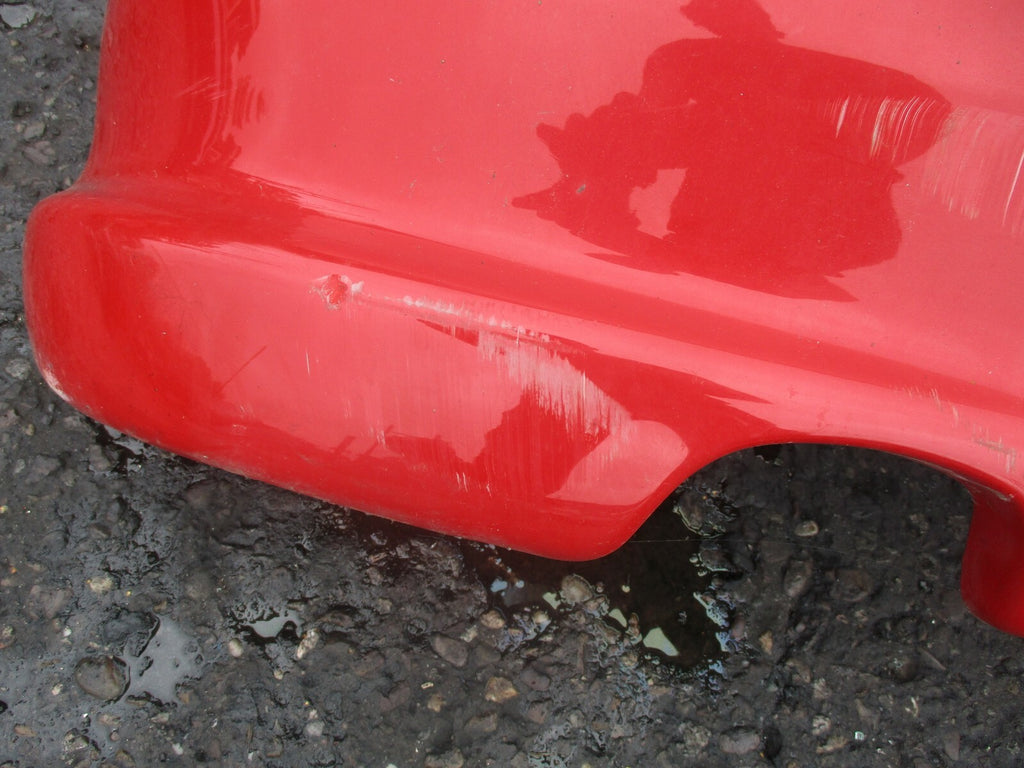 PEUGEOT 206 COMPLETE REAR BUMPER RED 9630919980