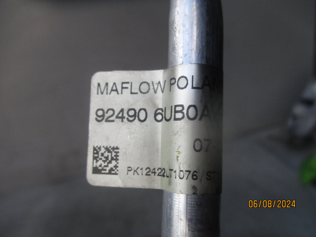 2021 NISSAN QASHQAI AIR CONDITIONING HOUSE PIPE 924906UBOA