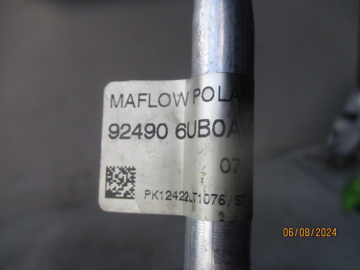 2021 NISSAN QASHQAI AIR CONDITIONING HOUSE PIPE 924906UBOA