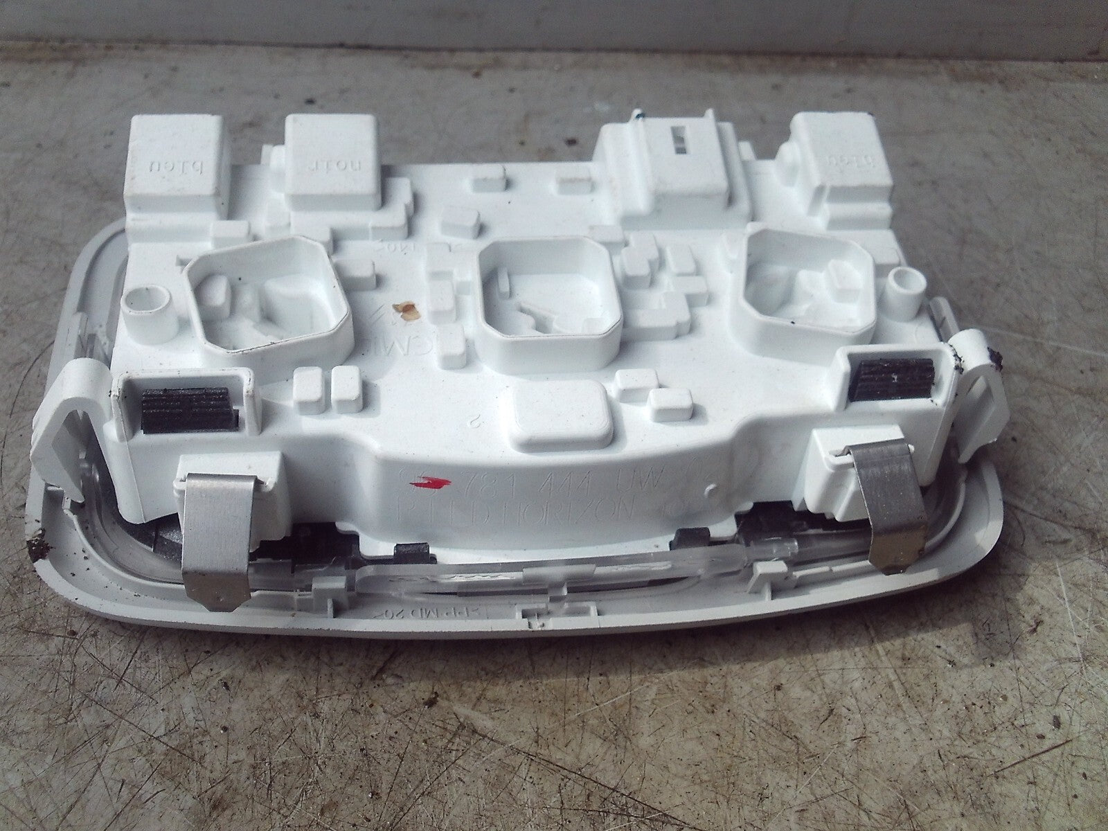 2021 CITROEN C4 MK3 COURTESY INTERIOR ROOF LIGHT 96781444
