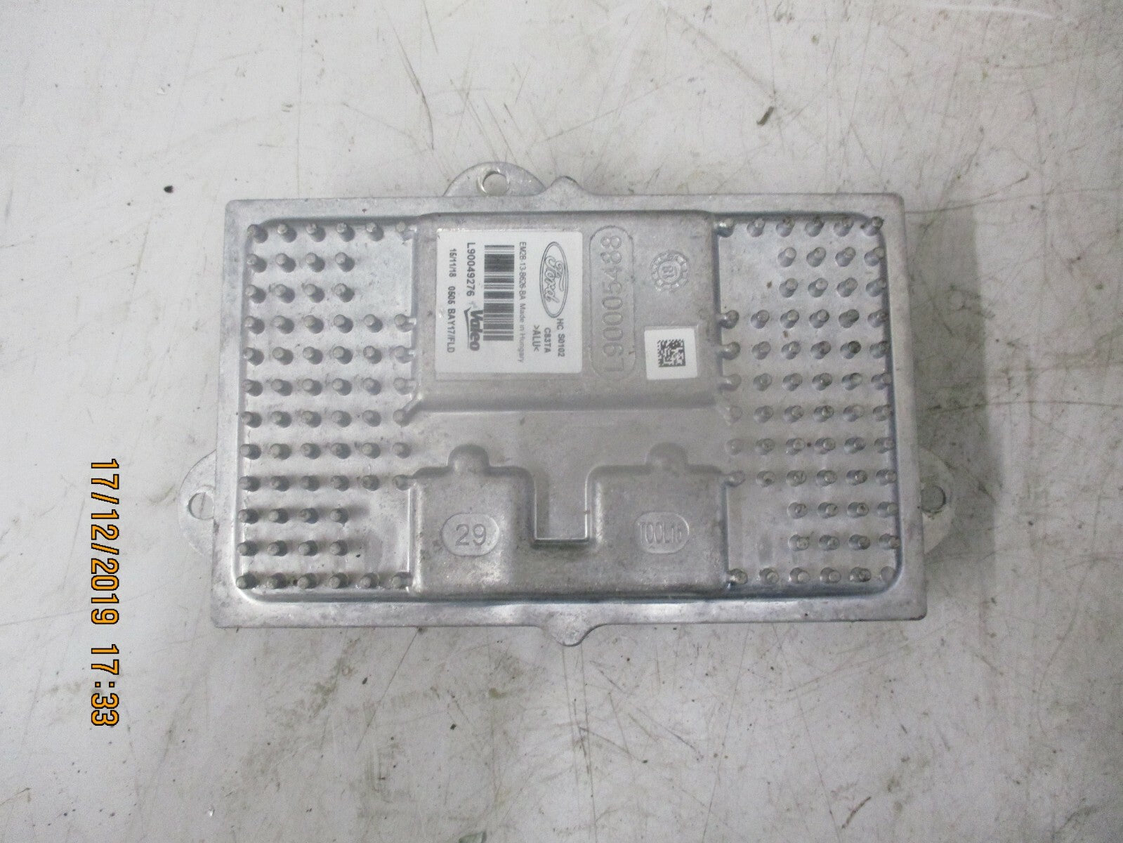 FORD S MAX MK2 2018 OS DRIVER SIDE HEADLIGHT LED BALLAST ECU MODULE EM2B13B626