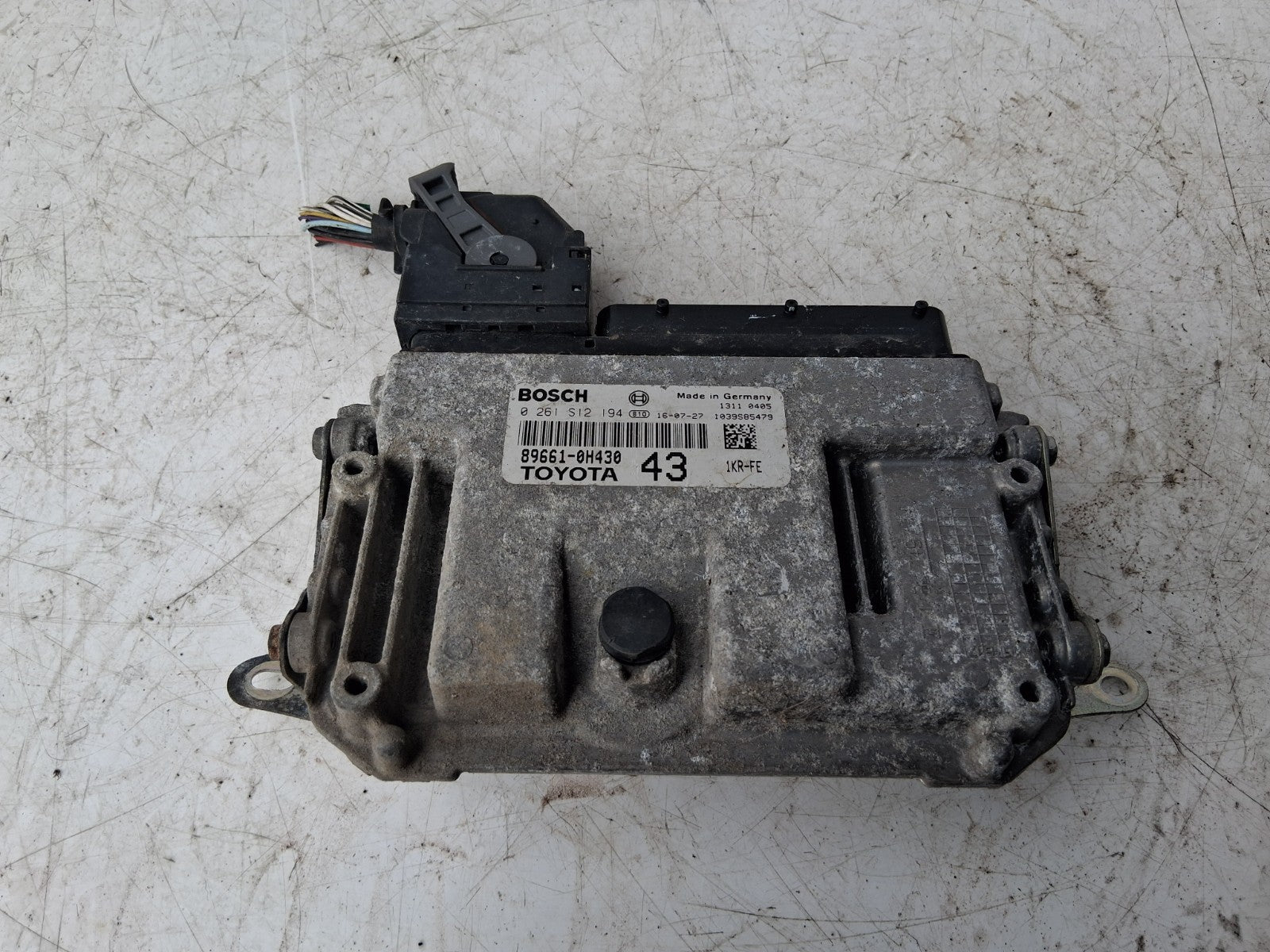 TOYOYA AYGO 2020 1.0 PETROL ECU ENGINE CONTROL UNIT 896610H430