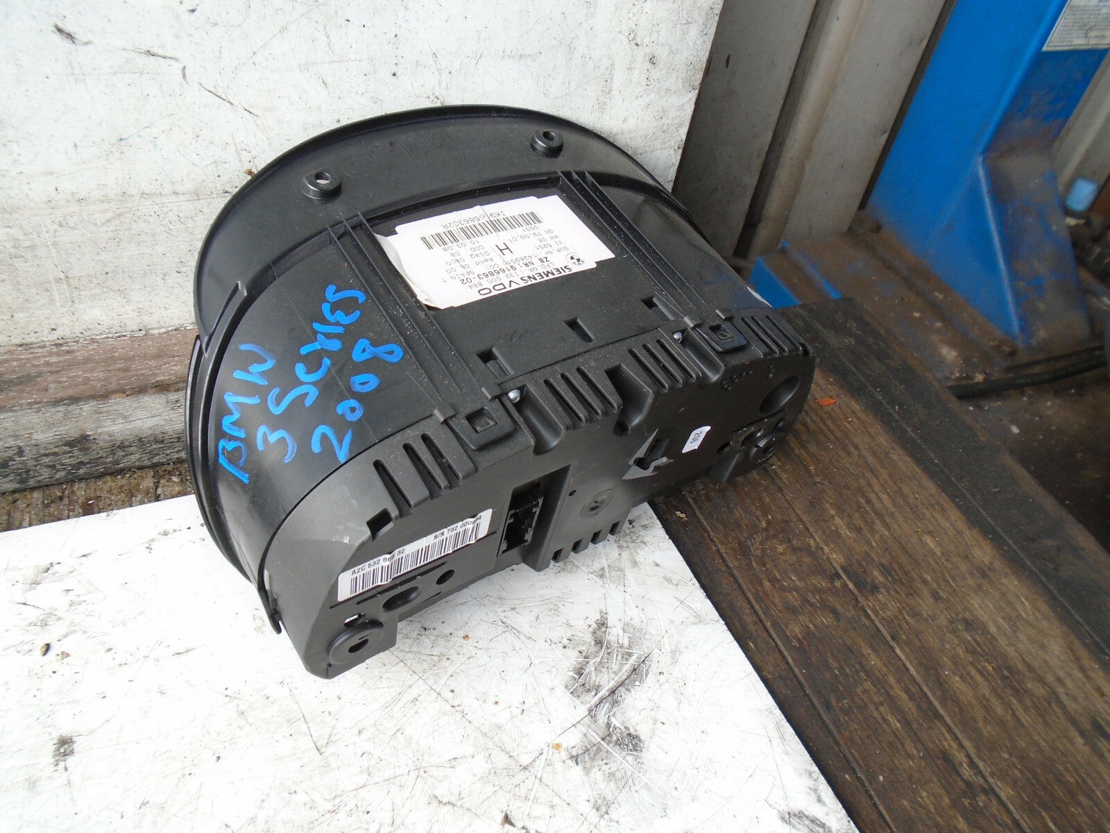 BMW 3 SERIES 2008 E90 SPEEDOMETER INSTRUMENT CLUSTER 9166863