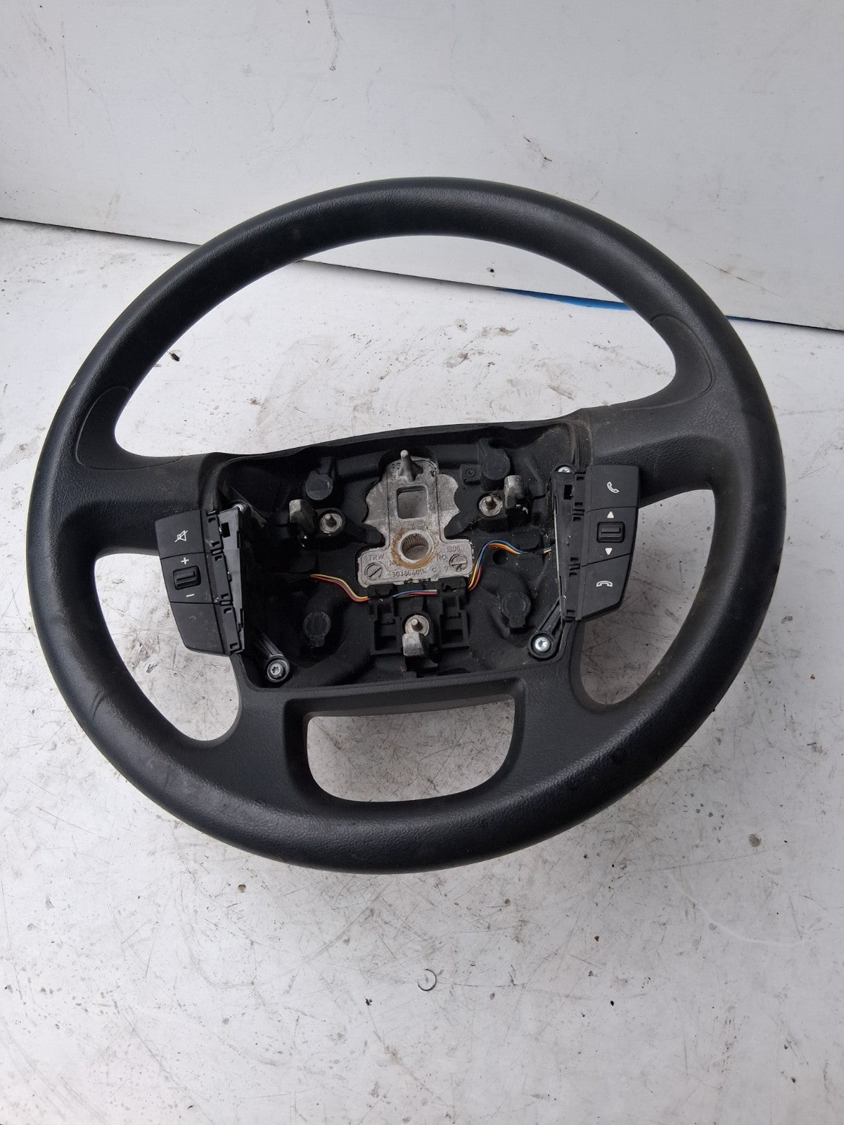 2023 CITROEN BERLINGO MK3 MULTIFUNCTIONAL STEERING WHEEL NO AIRBAG 30380409
