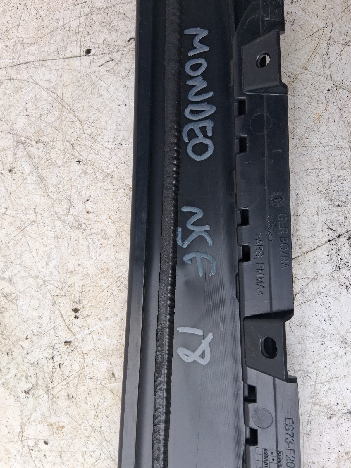 2018 FORD MONDEO MK5 NSF PASSENGER SIDE FRONT LEFT B PILLAR TRIM ES73F20899
