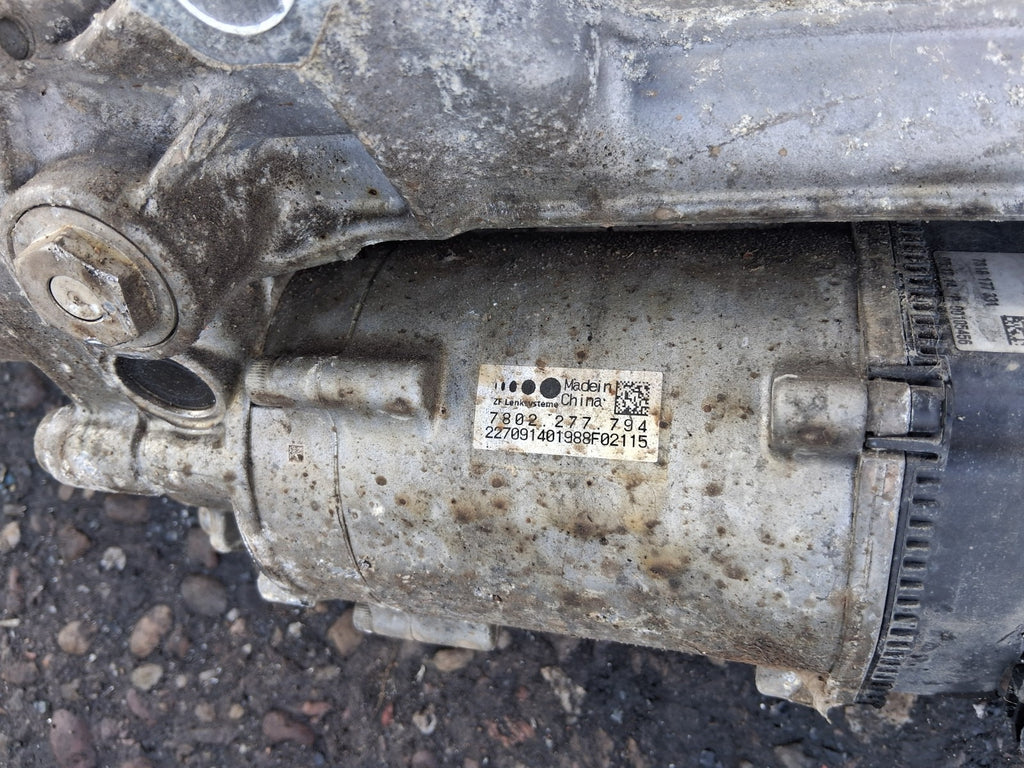 2010 BMW 5 SERIES F10 POWER STEERING RACK 7802277794