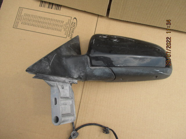 AUDI A4 B7 2007 NSF PASSENGER SIDE FRONT WING MIRROR BLACK