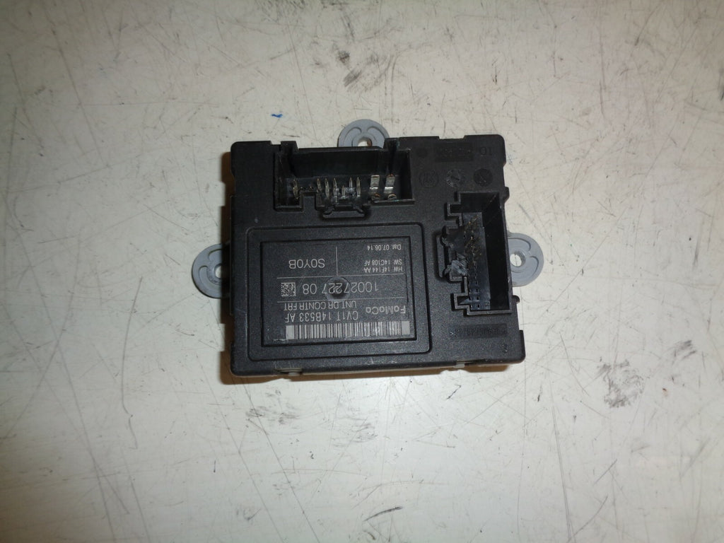 FORD FIESTA MK7 2017 NSF PASSENGER SIDE FRONT DOOR CONTROL MODULE CV1T14B533
